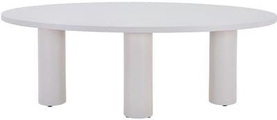 Vente-unique Eettafel voor 8 personen van MDF - Beige - FALYN