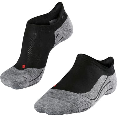 FALKE RU4 Invisible anti-blaar katoen functioneel materiaal hardloopsokken dames zwart - maat 35-36