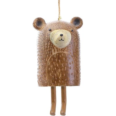 Tuinhangers Boheemse Binnenplaats Dier Windgong Hangers Leuke Hars Ambachten Huis Binnenplaats Sfeer Decoraties brown