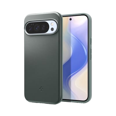 Spigen Thin Fit Backcover geschikt voor MagSafe voor de Google Pixel 10 Pro XL - Sage Green