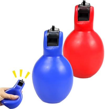 Dailygoods- Handpfeife 2 stuks - Sportfluitje - Trainerfluit - Hygienisch - PVC - Duurzaam en helder geluid - Sportfluit