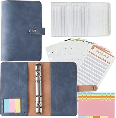Budgetplanner - Budgetplanner, geldhoesjes, ringmap, financieel planner,