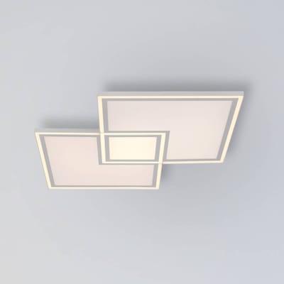JUST LIGHT. GmbH LED plafondlamp Edging CCT, 67,5 x 67,5cm