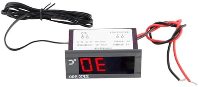 Digitale Temperatuurcontroller met LED Paneel en Sensor voor Koelkasten en Vrieskasten - TPM-900 Model