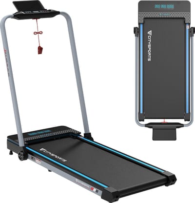 CITYSPORTS loopband WP3 - Wandelband - Walking Pad - Opvouwbare Loopband - Treadmill - Loopband Elektrisch - 12 km / h - Bluetooth en APP - LED-scherm