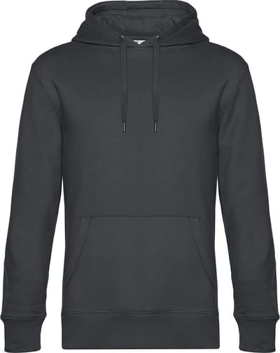 KING Hoodie B&C Collectie maat XS Asphalt