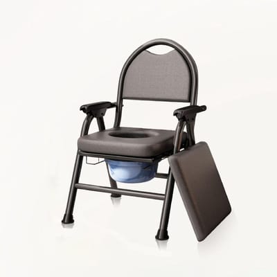 Commode Stoel - Toiletstoel - Thuiszorg - Stapelbaar - 400 kg draagkracht