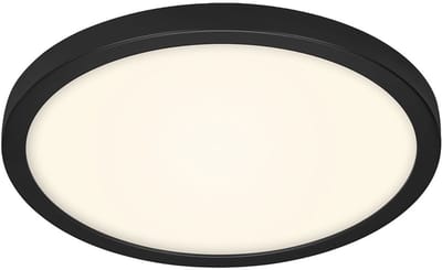 Briloner Leuchten - Led-plafondlamp, plafondlamp, 24,5 watt, 2.400 lumen, 4.000 Kelvin, zwart-wit