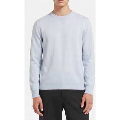 Calvin Klein Ls Supima Cotton Crewneck Plein Air Taglia: S | Maglioni a maglia Outlet | Uomo