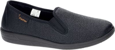 Fischer -Heren - zwart - pantoffels & slippers - maat 47