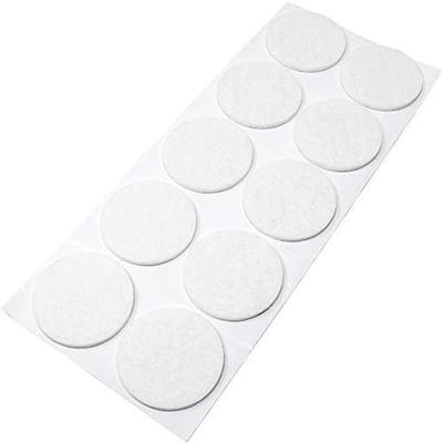 10 Zelfklevende Viltglijders Rond Ø 45 mm - Meubel- en Vloerbescherming