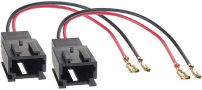 Luidspreker Adapter - Speaker Adapter - Auto Audio Installatie - Specifiek voor Citroën Peugeot - 1 Paar - Zwart