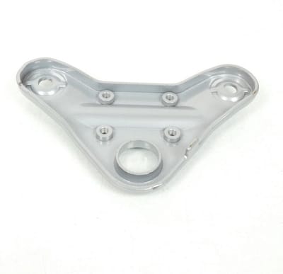 Té de fourche origine pour Mobylette Peugeot 50 103 Vogue 1988 à 2020 064319AL / Té sup / Gris Neuf