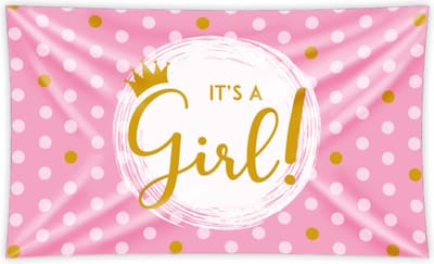 XXL flags - It's a girl !