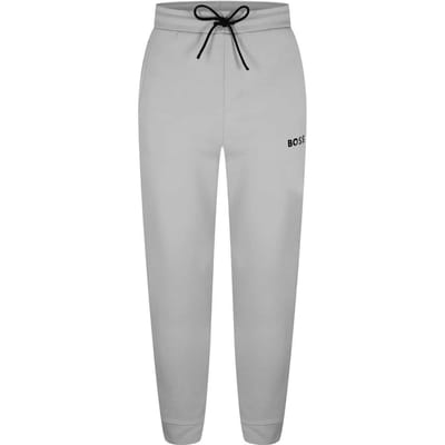 Boss Heren Hadiko Joggingbroek Katoenmix (Lichtgrijs)