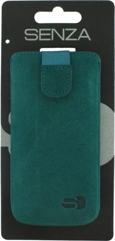 Senza Slide Leren Insteekhoes - XL - Coral Green