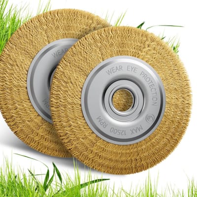 2-delige Voegenborstel Set - Universele Draadborstel voor Onkruidborstels en Multi Tools - Geschikt voor Diepe Reiniging Oprit en Terras