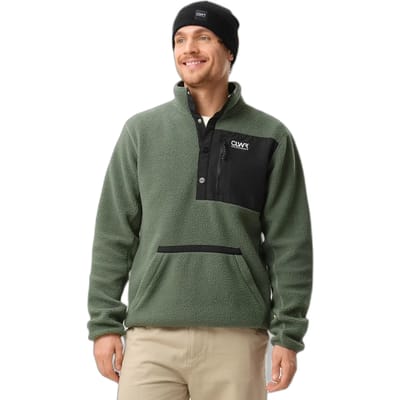 Fleece met drukknoopjes Colourwear Pile