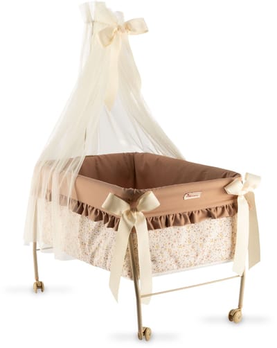 ASI DREAMS Poppen Accessoires - Hemelbed Met Dekbed En Kussen - Teresa Collectie