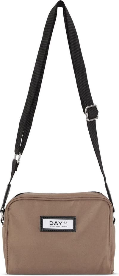 DAY ET Schoudertas Gweneth Re-S Crossbody Boxy Caribou Lichtbruin