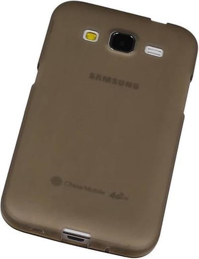 Huawei Y360 - Transparante Back Cover - TPU - Grijs