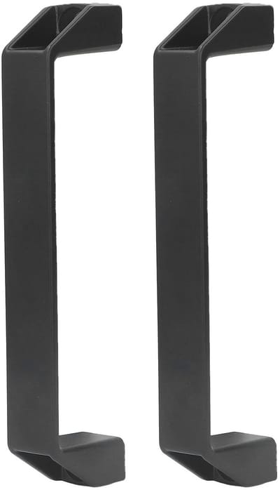 Dailygoods - SEAFRONT 2 Stuks Kast Ladegrepen Trekt Aluminium Deur Handgrepen 180mm Gatafstand voor Keukenpoort (BLACK)
