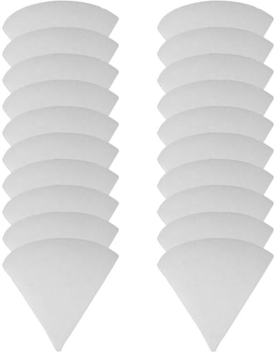 Dailygoods- Kegelfilters DN 125 - 20 stuks - Effectieve luchtzuivering - Filtratiesysteem - Geschikt voor Zehnder/Vallant/Helios/Wolf/Maico - Lengte 180 mm - Luchtfilter