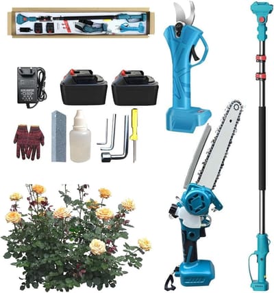 Stokzaag Snoeischaar - Combokit Boomverzorging - Snoeien Takken Hagen - 4-in-1 Functies - 8 Inch Zaagblad