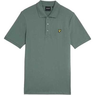 Lyle and Scott Polo Mercurial Green - Maat M - Heren