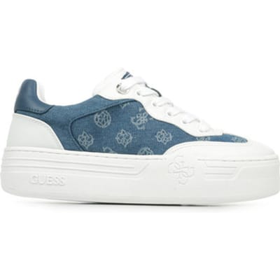Dames Sneakers Guess Swole2 Denim Blue Jeansblauw - Maat 39