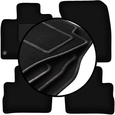 Complete set veloursmatten voor: Nissan Qashqai III mHEV SUV (2021-)