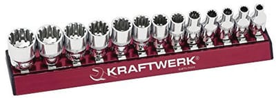 Combi dopsleutelset 1/4 inch voor professioneel gebruik