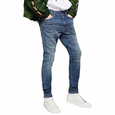 Diesel Reeft Ne 00sy8v-069hg Spijkerbroek Blauw 30 / 32 Man