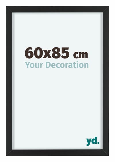 Your Decoration - Fotolijst 60x85 cm - Aluminium - Zwart - Virginia