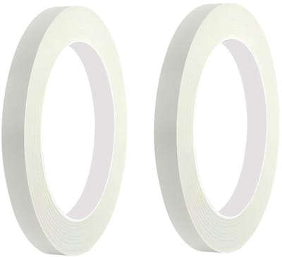 2 Rollen Masking Tape voor Schilderen, 10mm x 50m, Perfect voor Renovaties, Knutselen en Decoratie