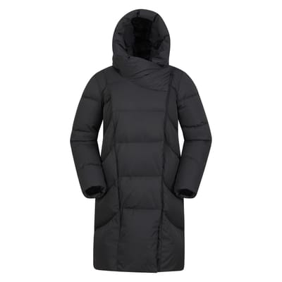 Mountain Warehouse Dames/Dames Cosy Extreme II Wrap Donsjack (Zwart)
