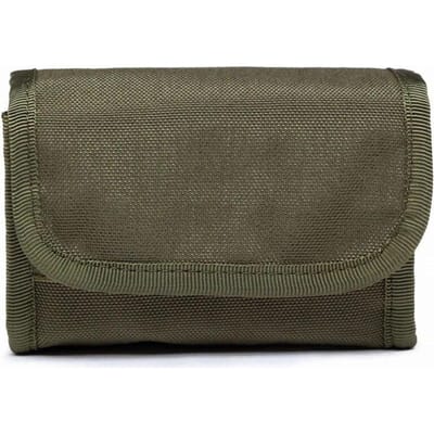 Patroontas Tactisch 10 Rondes Hagelpatronen Herlaadhouder Molle Pouch Munitie 12 Gauge/20G Ronde Patroonhouder Wapenonderdelen Military color