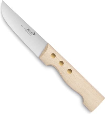 Déglon Steakmes – 11 cm Lemmet – Beukenhouten Handvat – Micro-gekarteld – Lichtgewicht