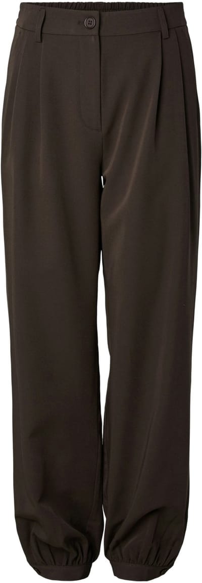 Pieces Broek Pcemy Hw Balloon Pants W. Tie Detai 17169099 Turkish Coffee Dames Maat - M