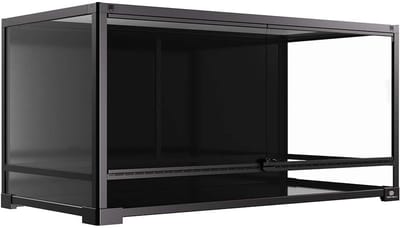 Terra Della Terrarium knockdown 60 x 45 x 45CM glas | bouwpakket voor reptielen, amfibieën en insecten