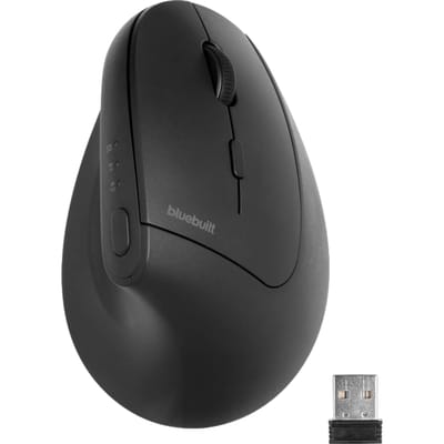BlueBuilt Summus Pro Verticale Ergonomische Bluetooth Muis