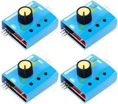 RC Servo Tester 4 Stuks - Multi Channel ECS Controle en Testapparaat