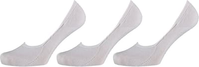 Apollo - 6-Pack - Bamboe Footies - No Show - Vochtabsorberend - Heren / Dames - wit - 35-38 - 121477000