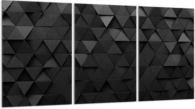 TMK ArtDeko Serie - Glazen Beschermplaat - 3x 30x52 cm - Veilig - Multifunctioneel