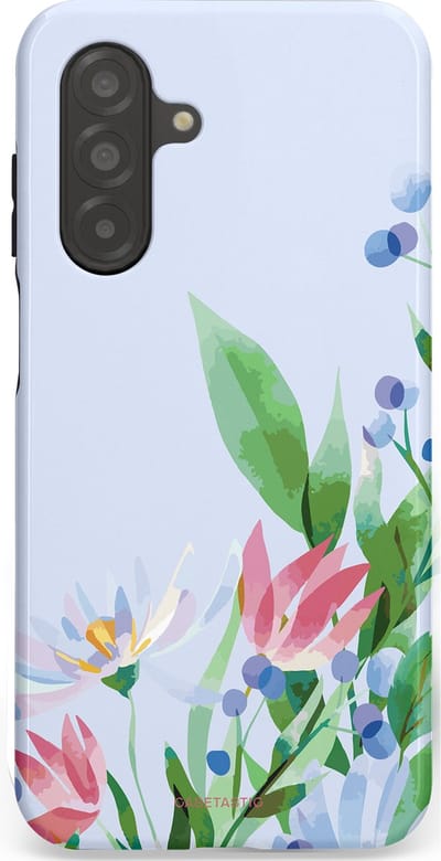 Casetastic hoesje geschikt voor Samsung Galaxy A26 - Dubbellaagse bescherming - Dromen in pastel - Fashion Case - Lichtgrijs Mintgroen