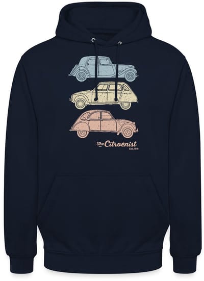 Citroën 2CV The Citroenist Hoodie Unisex