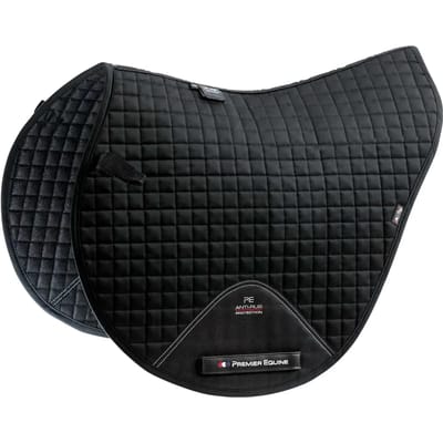 Zadeldek voor paarden in effen katoen Premier Equine Close Contact X- Country