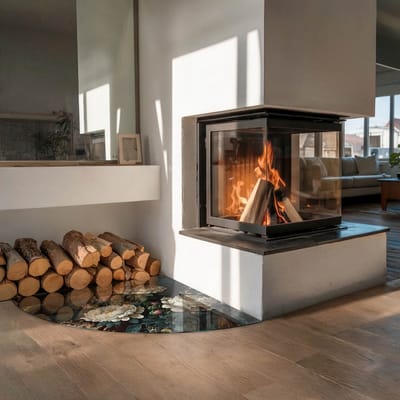 Coloray Vloerplaat Houtkachel - Plaat onder Houtkachel - 100 cm x 100 cm - Kachel Onderplaat - Groente Vloerplaat Kachel - Plaat Kachel - Onderplaat Kachel - Houtkachel Vloerplaat - Onderplaat