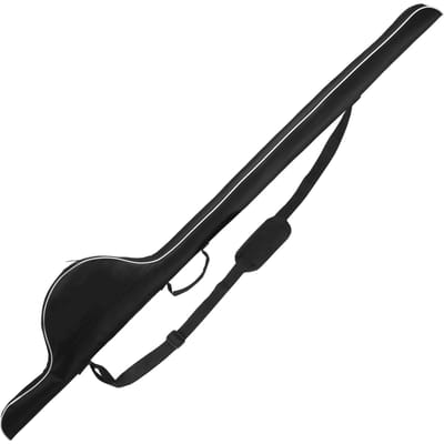 Hengeltas van 160 cm, draagbare hengelkoffer, opvouwbare hengelhouder, opbergtas voor visgerei wit