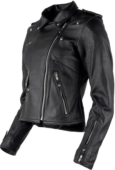 MOTOBLOUZ Motorjas JUDE EVO vrouw| Zomer|Zwart 40 CE-gekeurd